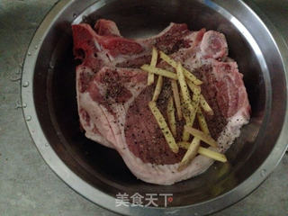 葱烧大排面的做法步骤:7