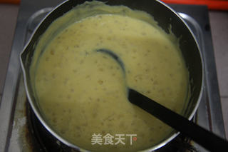 西米布甸的做法步骤:8
