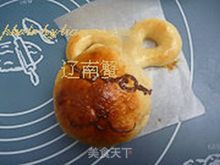 萌兔子面包的做法步骤:11