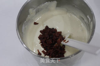 烤箱做蛋糕之蔓越莓戚风蛋糕的做法步骤:12
