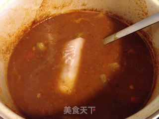 挪威家常菜——番茄鳕鱼浓汤的做法步骤:13