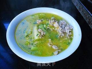 金汤汆肉片的做法步骤：7