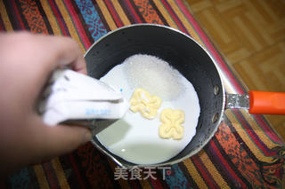 西米布甸的做法步骤:5