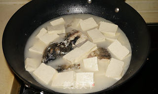 一鱼两吃之鱼头豆腐汤的做法步骤:10