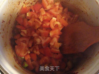 挪威家常菜——番茄鳕鱼浓汤的做法步骤:7