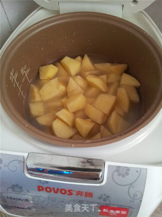 土豆葱香饭的做法步骤:4