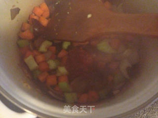 挪威家常菜——番茄鳕鱼浓汤的做法步骤:6