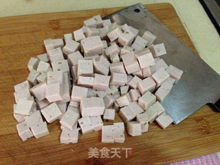 【芥兰炒饭】-----妈妈的味道的做法步骤:2