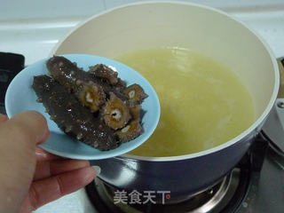 海参香菇小米粥----海参最平民最营养的吃法的做法步骤:5