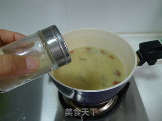 海参香菇小米粥----海参最平民最营养的吃法的做法步骤:9