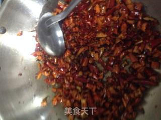 辣子鸡的做法步骤:16