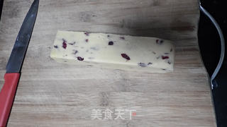 酒香蔓越莓饼干的做法步骤:7