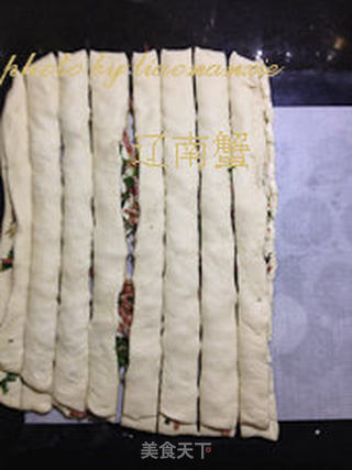 葱香面包棒的做法步骤:12