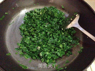 【芥兰炒饭】-----妈妈的味道的做法步骤:5