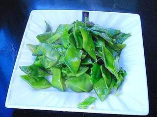 青椒炒双豆的做法步骤:9