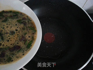 紫苏叶鸡蛋饼的做法步骤:9