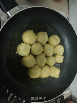 香煎酿油豆腐的做法步骤:4