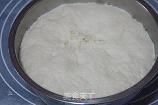 【葱香油渣千层发面饼】的做法步骤:7