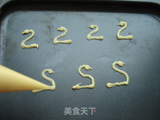 土豆泥天鹅泡芙的做法步骤:10