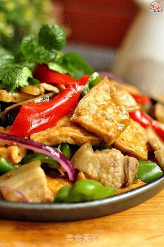 铁板豆腐的做法步骤:18