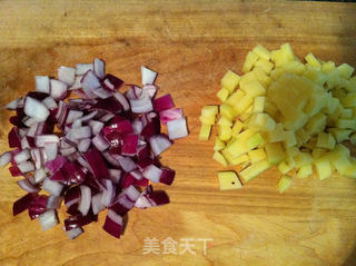 腰果蛋炒饭的做法步骤:2