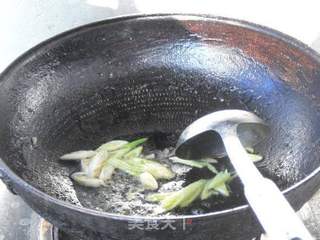素炒杏鲍菇的做法步骤:3
