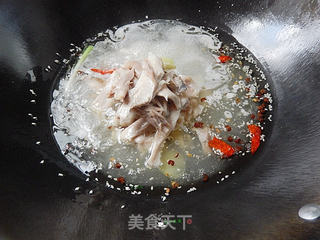 椒麻手撕鸡的做法步骤:7
