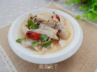 椒麻手撕鸡的做法步骤:8