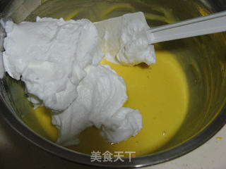 哈密瓜奶油蛋糕的做法步骤:9