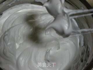哈密瓜奶油蛋糕的做法步骤:8