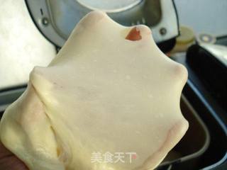 圣诞花环面包的做法步骤:2