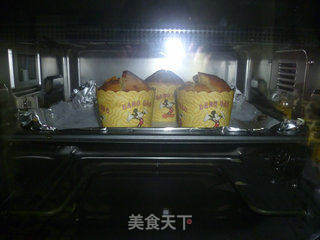 红薯马芬的做法步骤:10