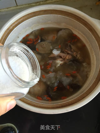菌菇鸡汤的做法步骤:9