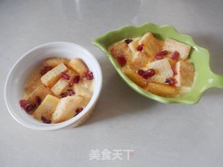 面包布丁的做法步骤:8