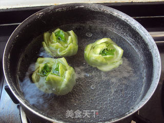 香菇油菜的做法步骤：5