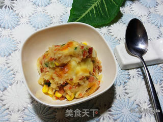 芝士焗薯泥的做法步骤:12