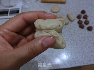 玫瑰酥皮饼的做法步骤:8