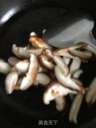 蚝油香菇油菜的做法步骤:4