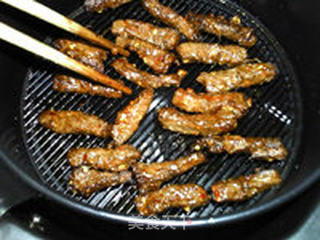烤牦牛肉干的做法步骤:13
