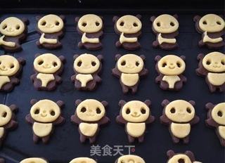 熊猫饼干的做法步骤:14