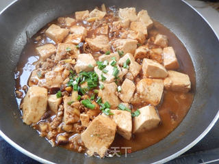 肉末香菇烧豆腐的做法步骤:12