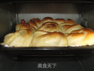 香味浓郁的椰蓉面包的做法步骤:14