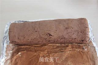 【番茄配方】圣诞节树根蛋糕——带给人幸运的蛋糕的做法步骤:12
