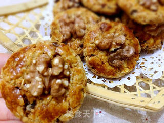 营养燕麦核桃酥的制作方法的做法步骤:10