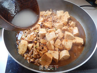 肉末香菇烧豆腐的做法步骤:11