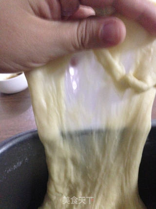 汤种毛毛虫面包的做法步骤:4