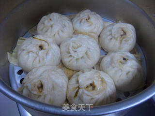 海带肉丁包子的做法步骤:21