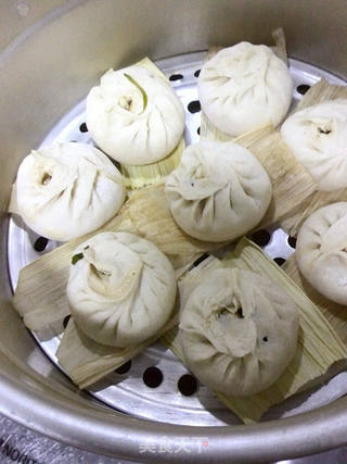 海带肉丁包子的做法步骤:20