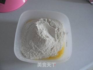 蛋黄核桃酥饼干的做法步骤:7