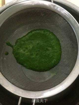 菠菜蛋饼的做法步骤:3